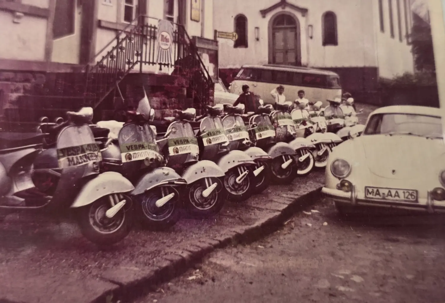 Fahrräder von Vespa Club Mannheim
